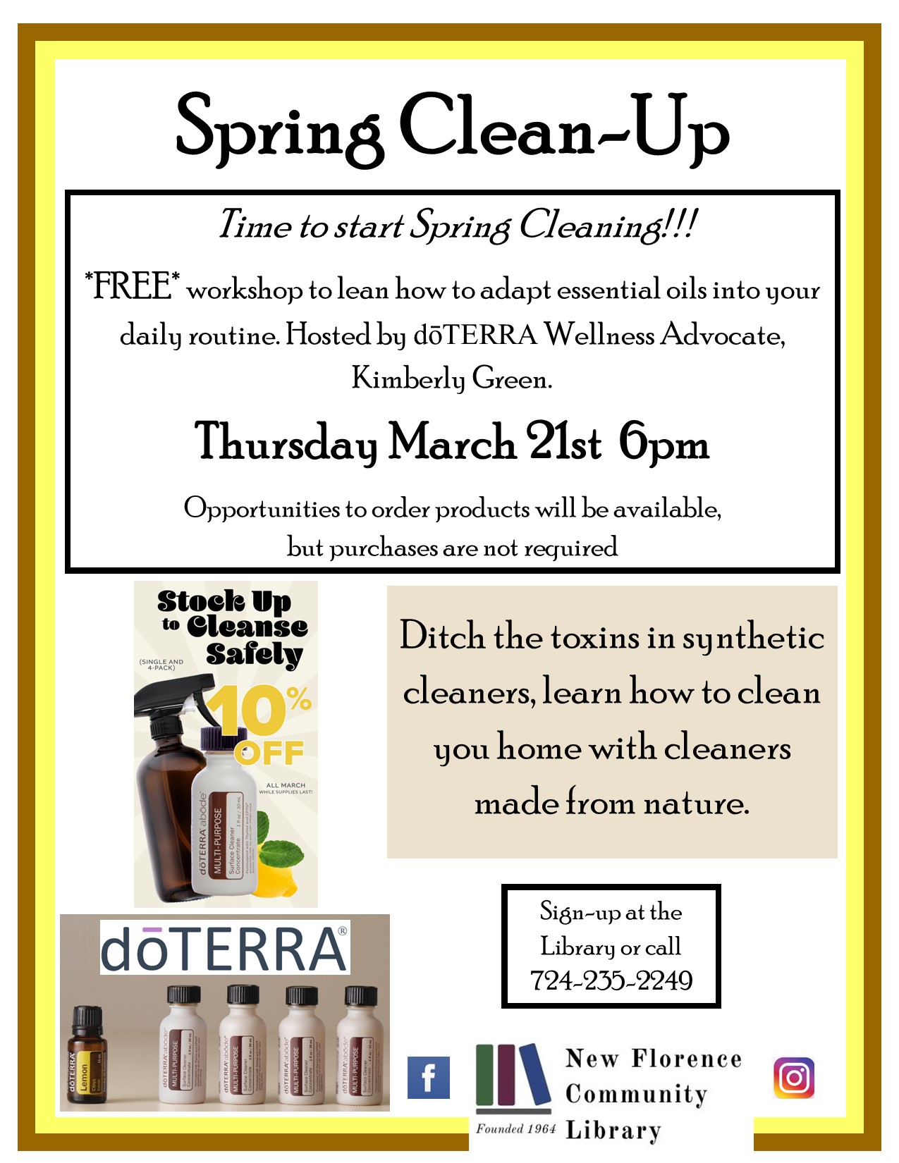 Events for July 2024 New Florence Borough