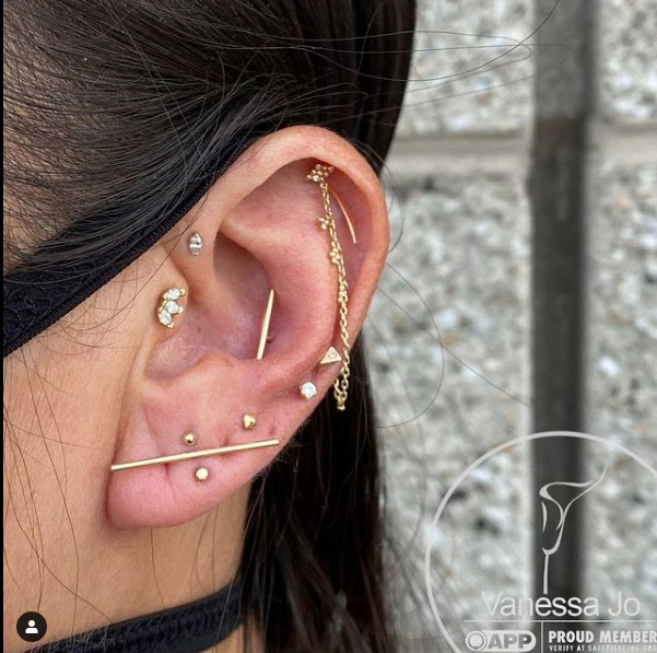 Piercing Again in Long Beach New Flower Studio Body Piercing