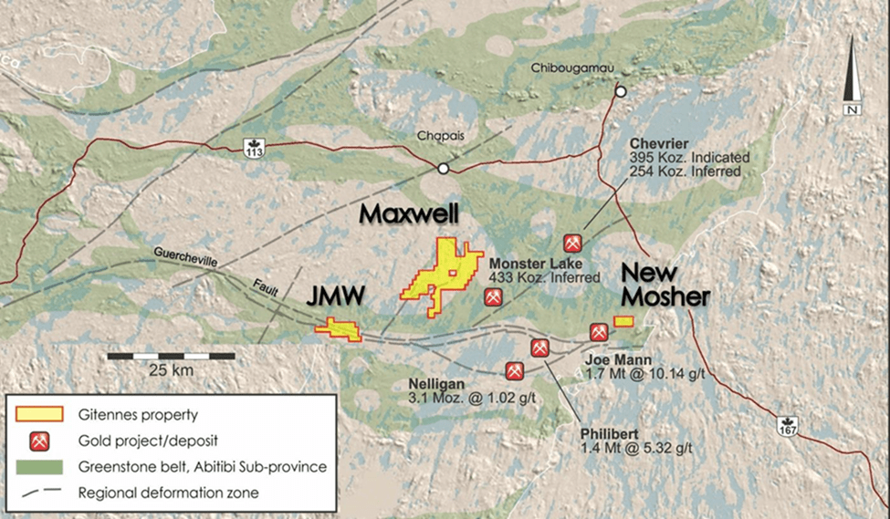 JMW Property Diamond Drilling Commences, ChapaisChibougamau Area
