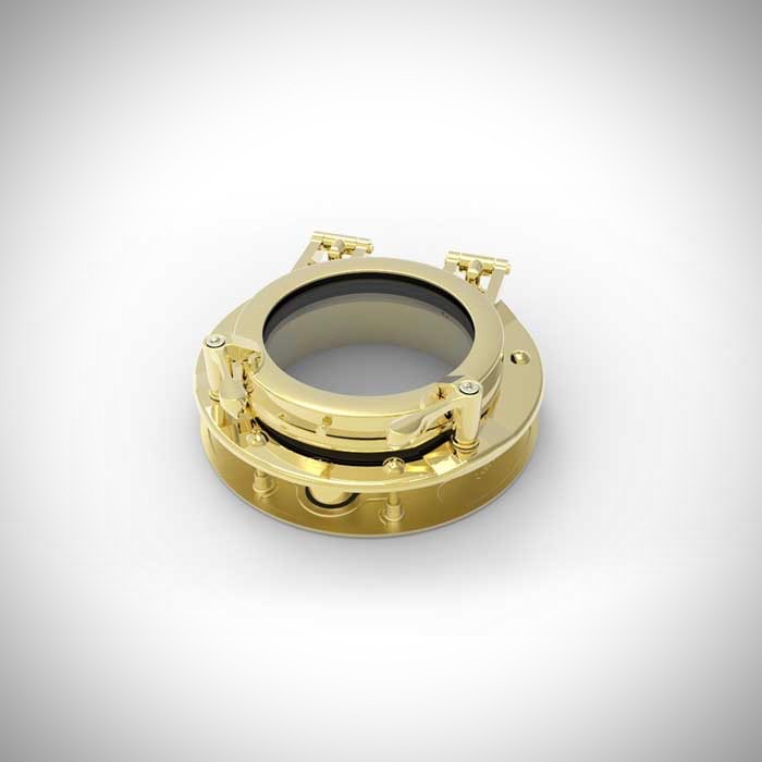 Round Bronze Portlight New Found Metals