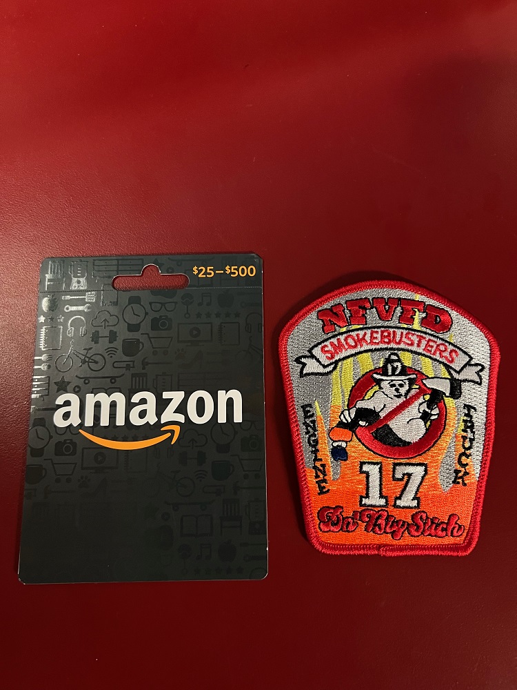 500 Amazon Gift Card New Franklin Fire Company