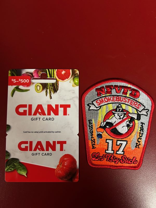 500 Giant Gift Card New Franklin Fire Company