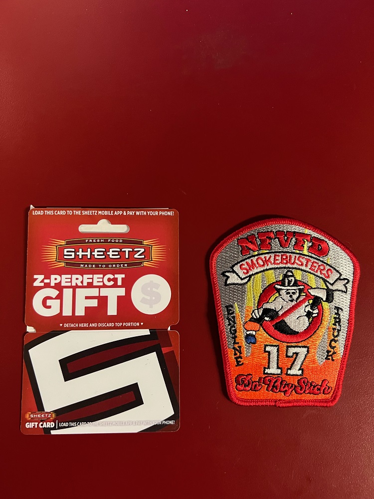 100 Sheetz Gift Card New Franklin Fire Company