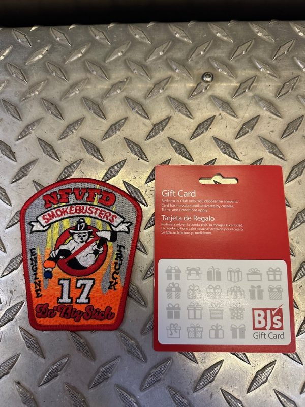 500 BJ’s Gift Card New Franklin Fire Company