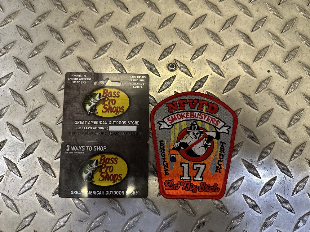 500 Bass Pro Shops Gift Card New Franklin Fire Company