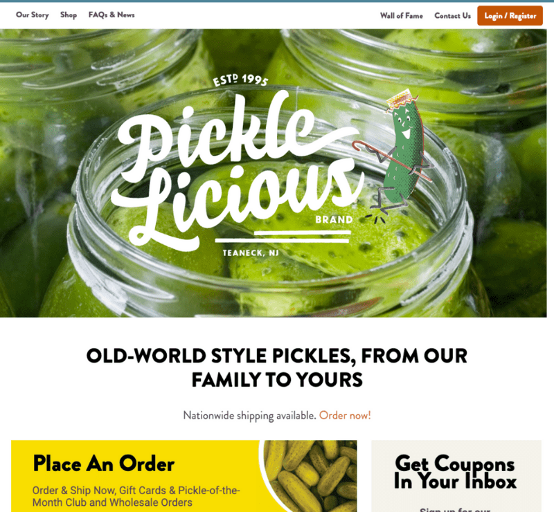 New Frontier StoreFront Free website support to restaurants, retail