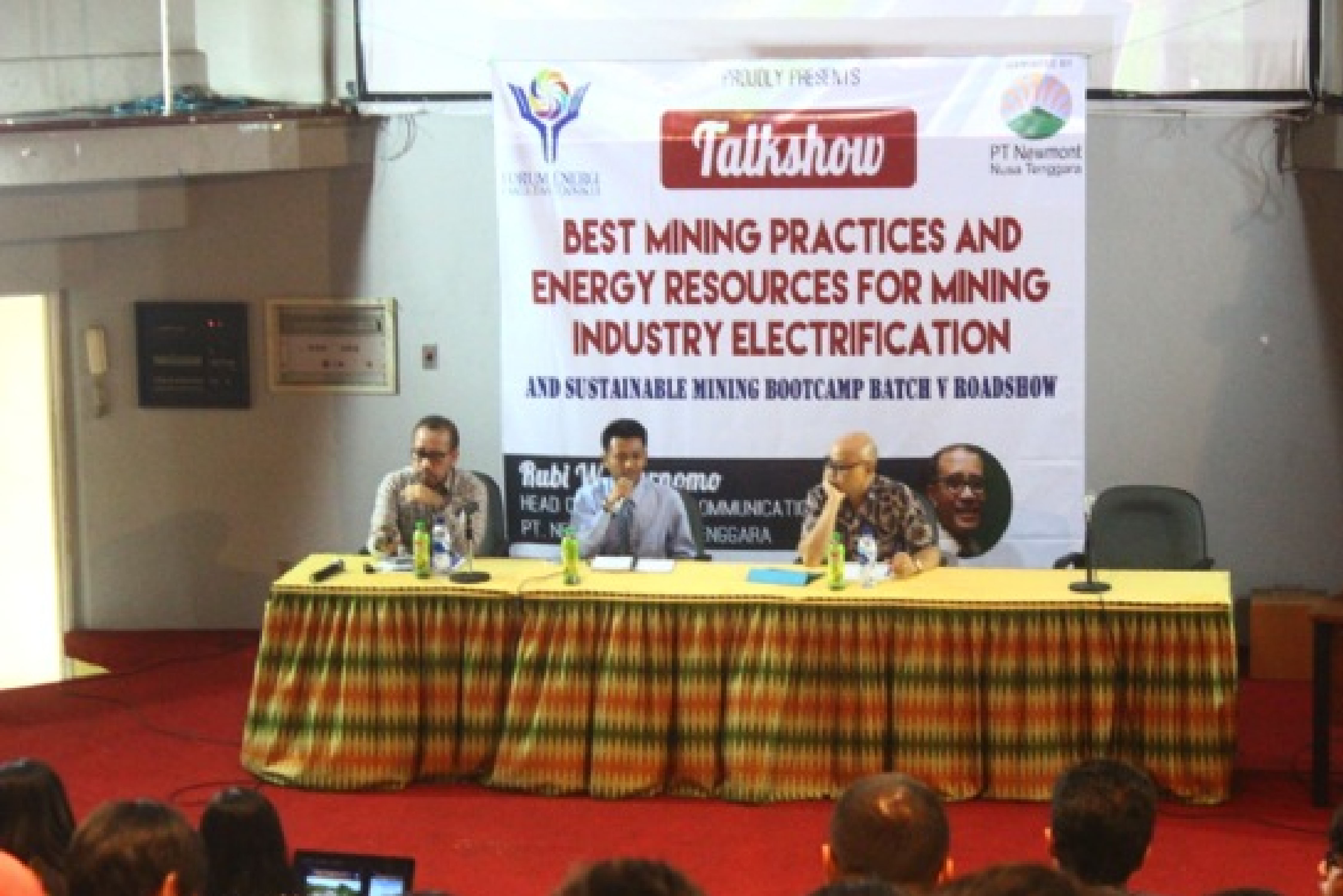 Talkshow Best Mining Practices Fakultas Teknik Universitas Indonesia