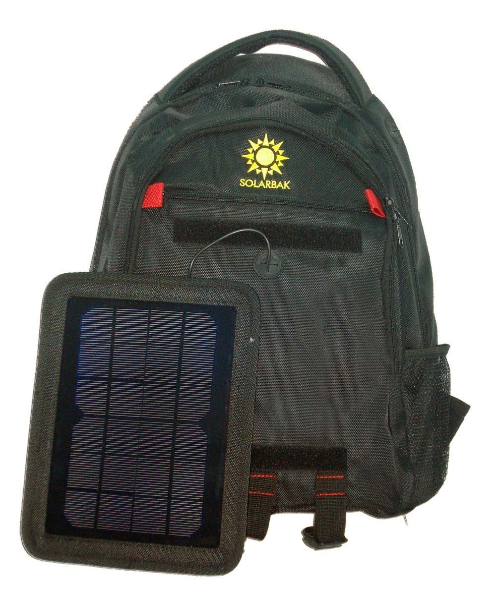 Camping gets Gagetized with the SOLARBAK solar powered backpack New