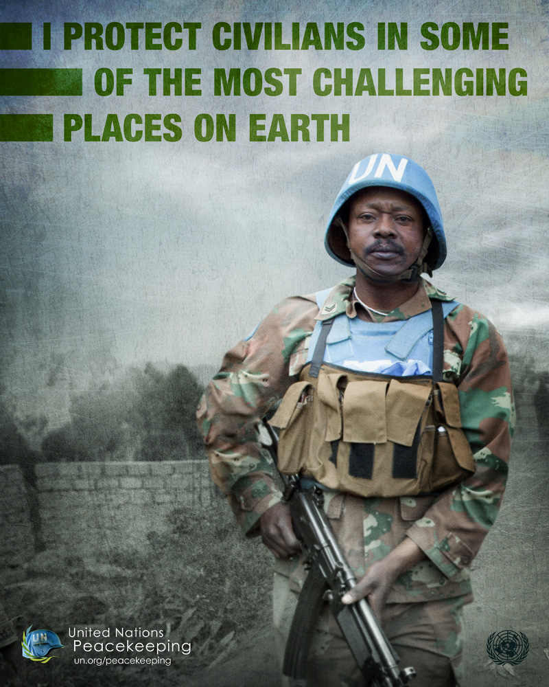 United Nations Peacekeepers Infographic Studio
