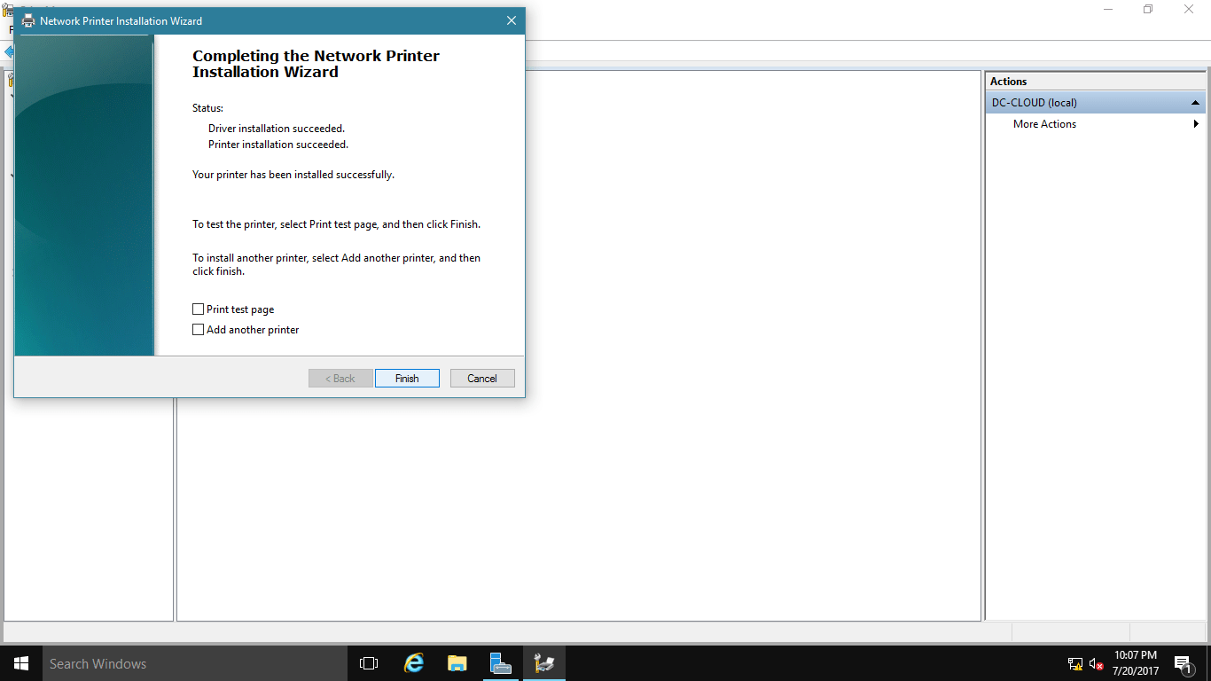 Step by Step How to Install & Configure Printer Pool in Windows Server