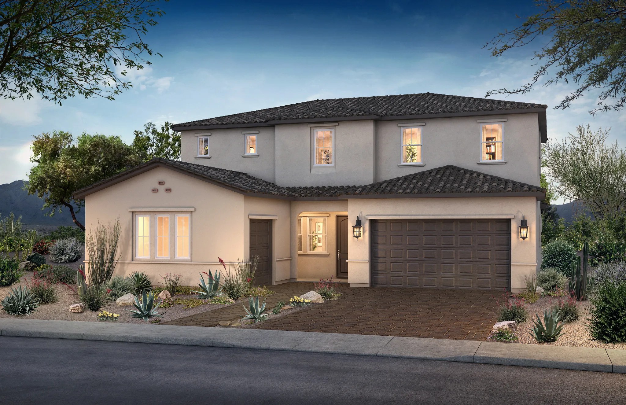 Shea Homes Plan 5017 at Emblem at Oro Ridge in Queen Creek, Arizona