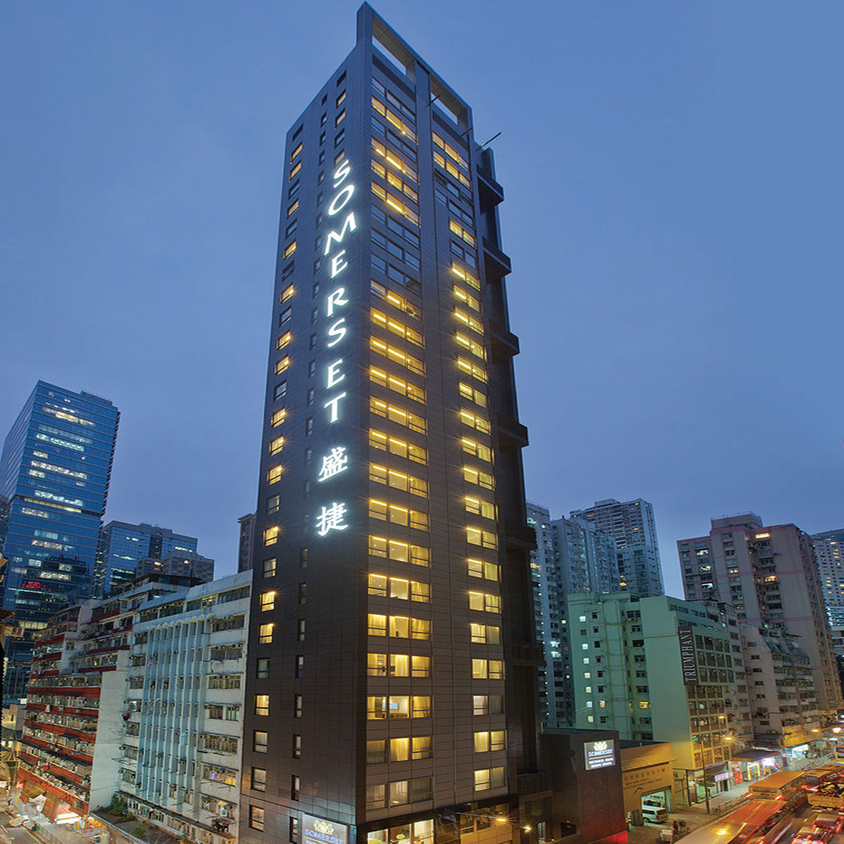 Somerset Victoria Park Hong Kong, Hotel Development at No. 118 Electric
