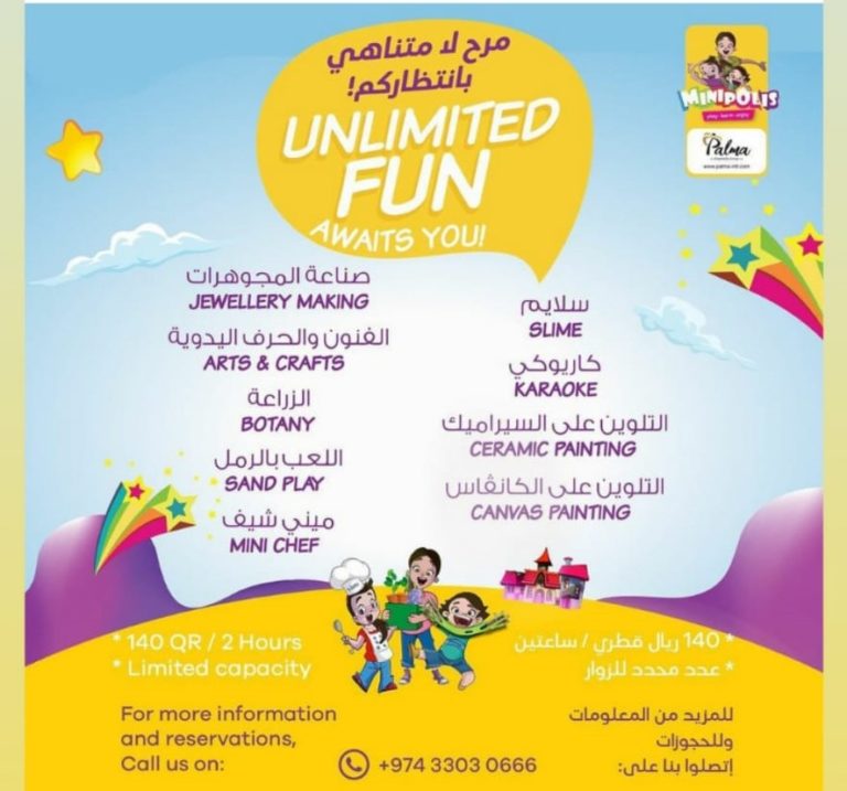 FUN activities for kids to do in Qatar newindoha