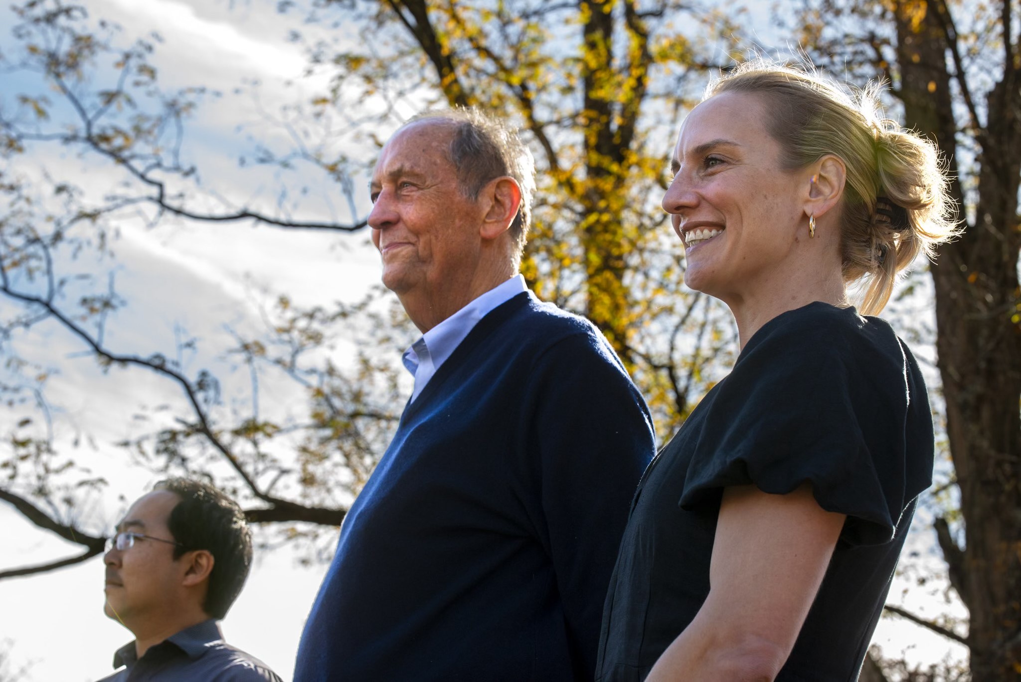 Bill Bradley joins Altman, Kim in Hunterdon County rally New Jersey Globe
