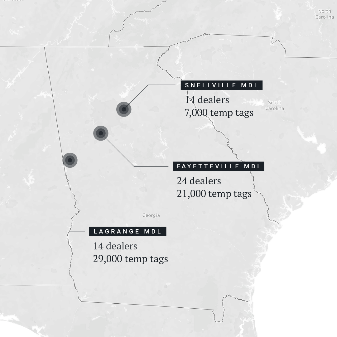Ghost tags Inside New York City's black market for temporary license
