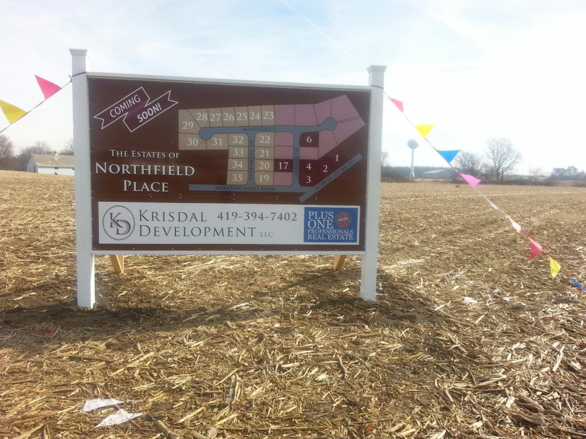 The Estates of Northfield Place Village of New Knoxville, Ohio