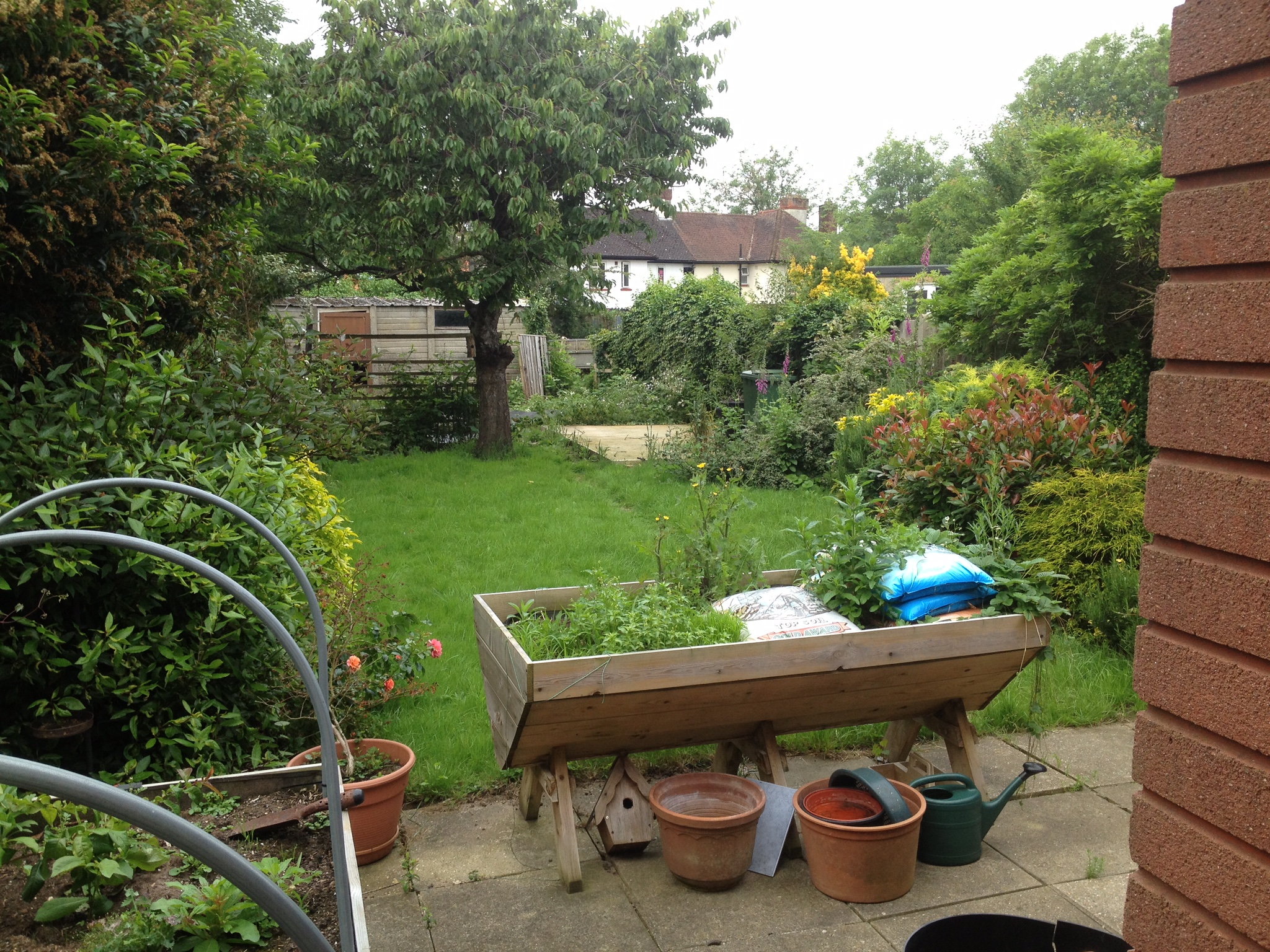 Garden designed for full Wheel Chair access New Leaf Landscape Gardener