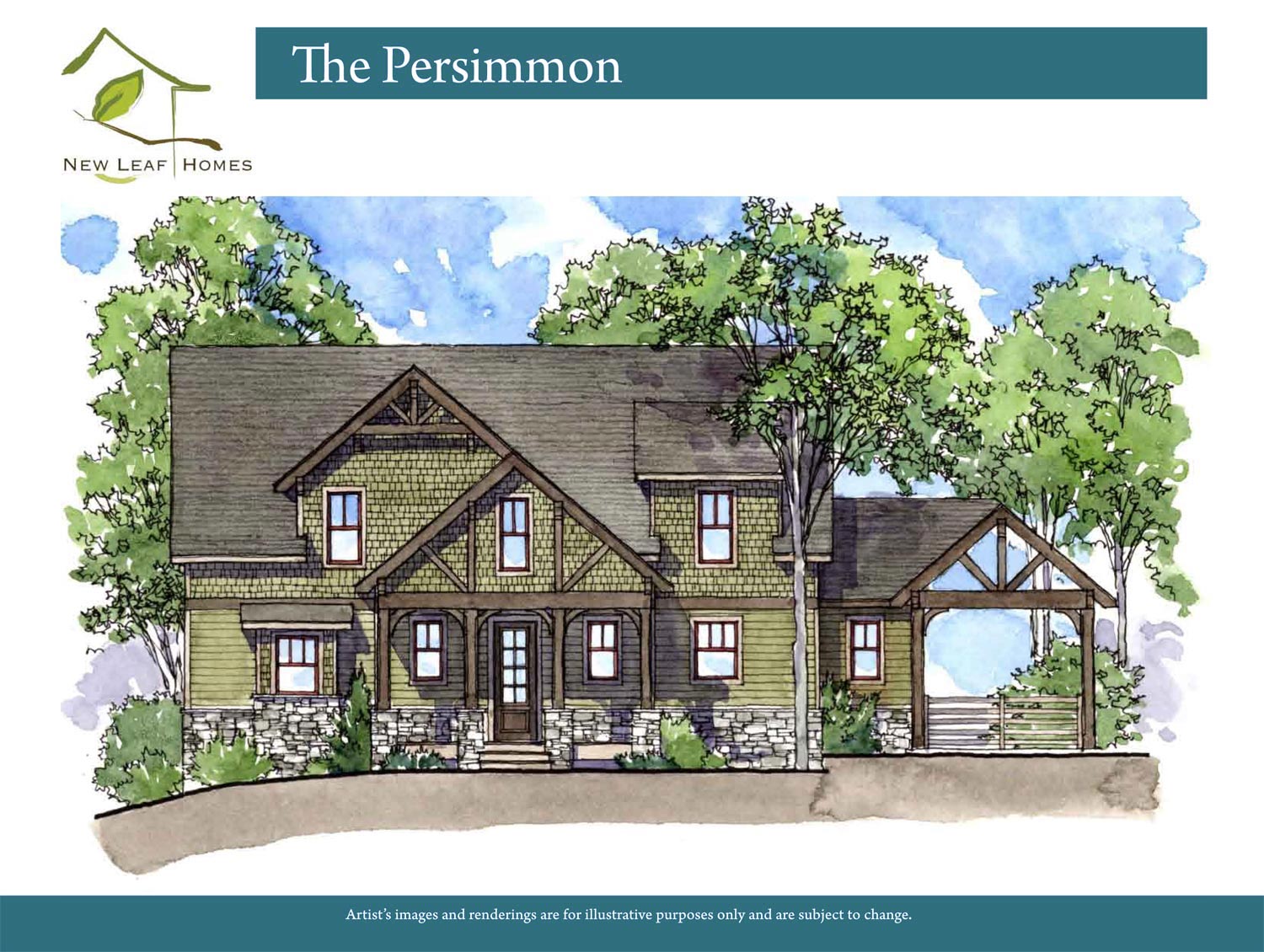 Elevations New Leaf Custom Homes