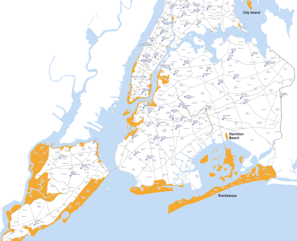 Hurricane Sandy NYC Update (midday Sunday, Oct. 28) Evacuation