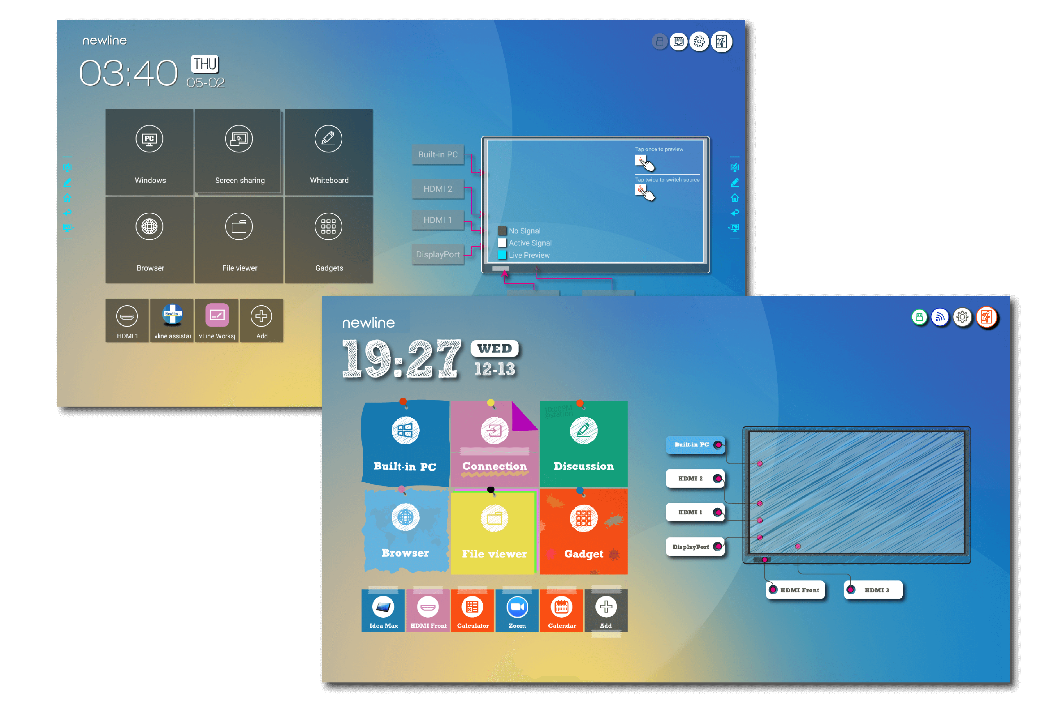 RS+ Series Interactive Display - Newline