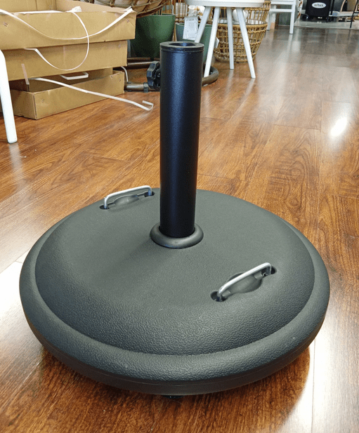25kg Round Umbrella Base With Wheels Newline