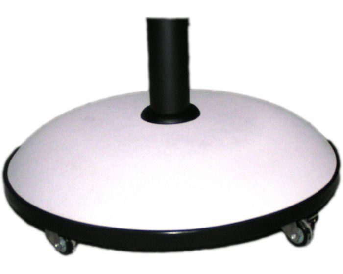 25 Kgs. concrete base on wheels taupe Newline