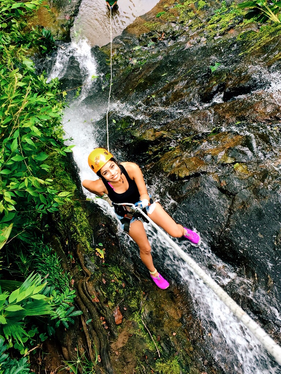 Waterfall Rappelling in Costa Rica NewlyDevary