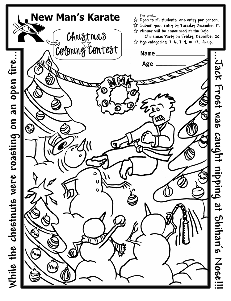 Christmas Coloring Contests 2024 Placerville California Christmas Coloring Contest Coloring Pages
