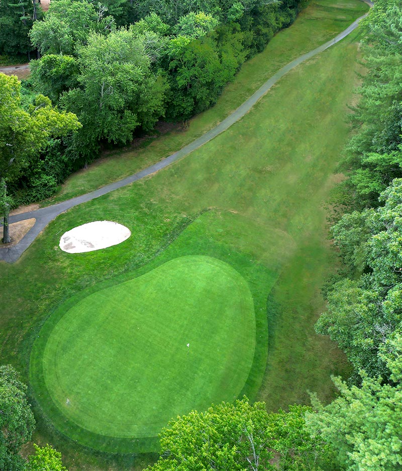 The 3rd Hole New Meadows Golf Club