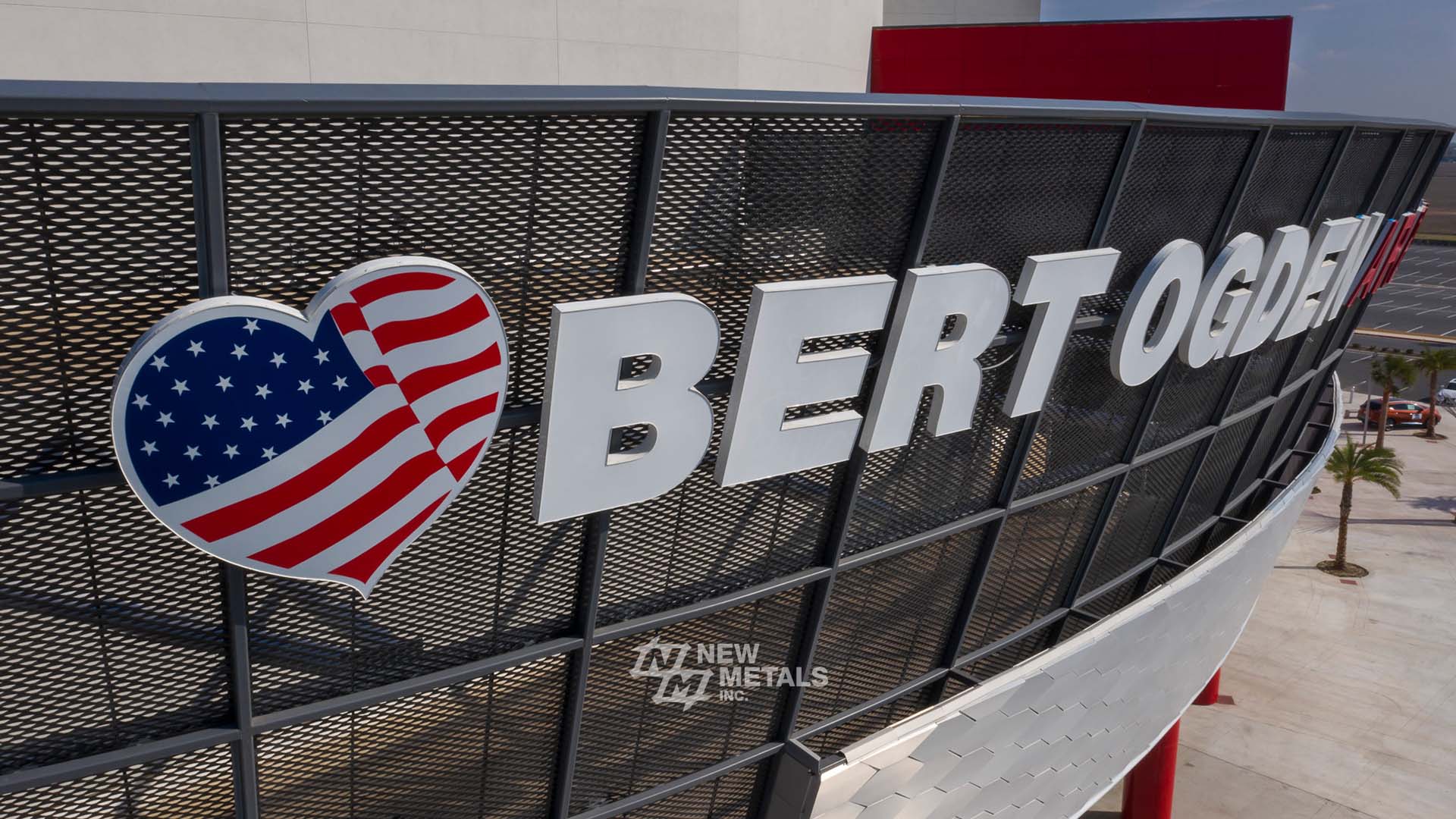 Bert Ogden Arena New Metals