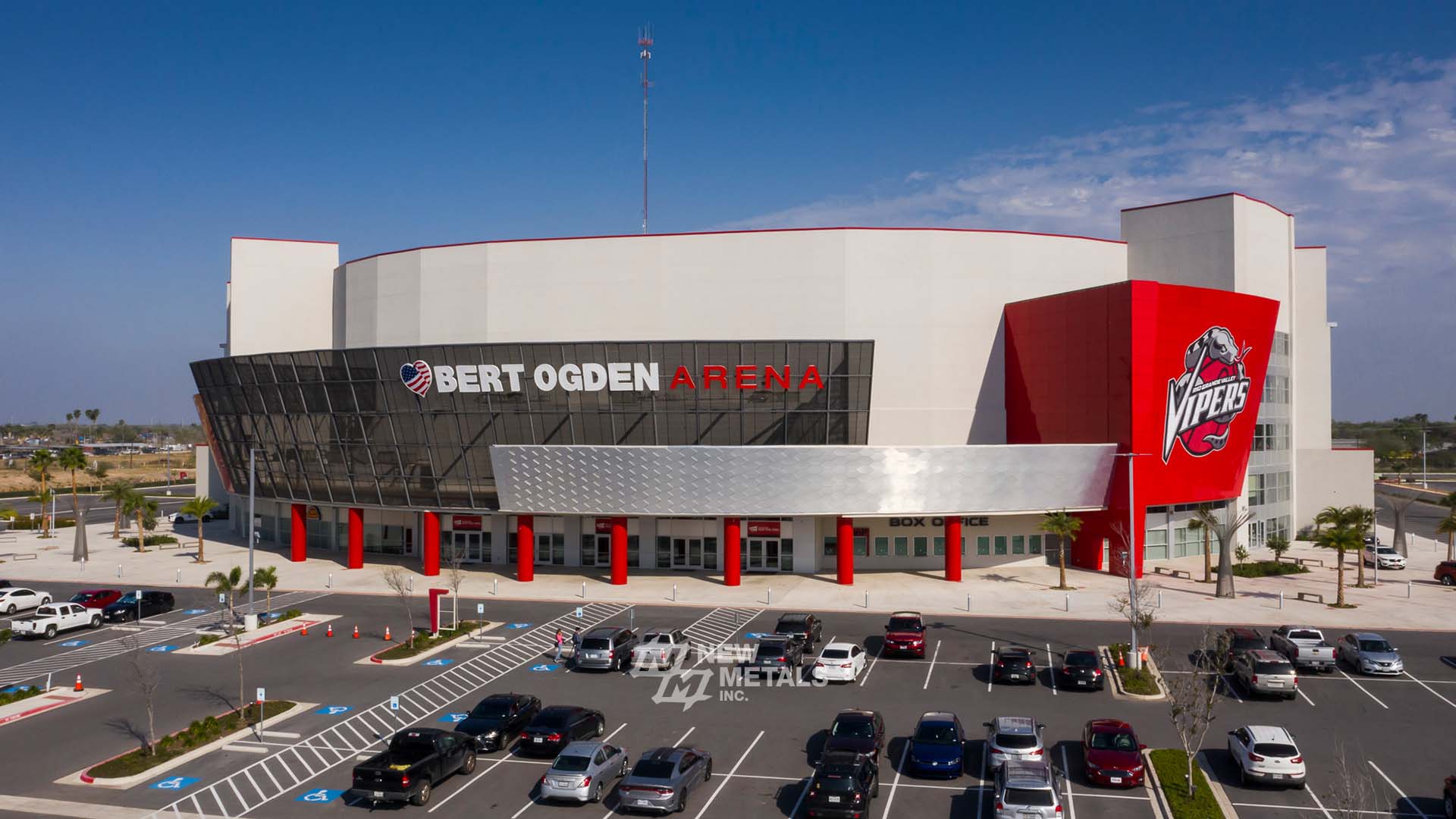 Bert Ogden Arena New Metals