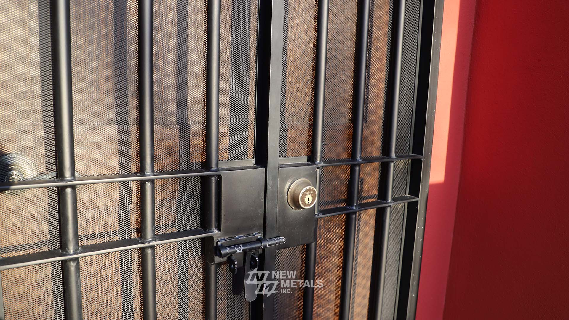 Expanded Metal Door Guards New Metals Inc.