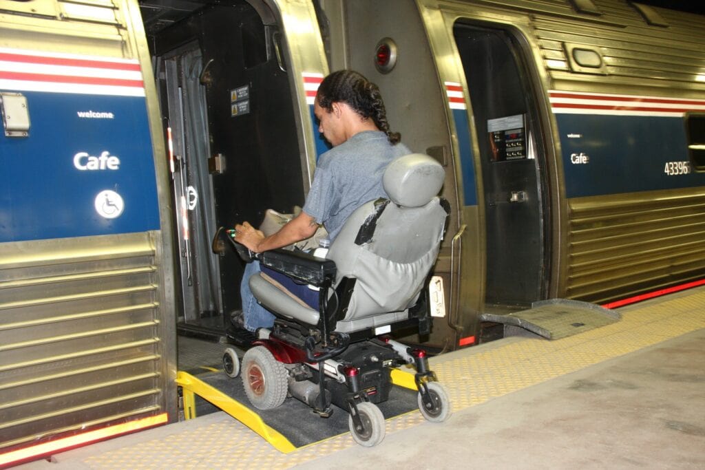 Amtrak Aims to Go Beyond ADA on New Train Designs New Mobility