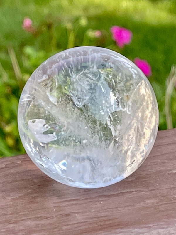 QUARTZ CRYSTAL Sphere For Connecting With Your Inner Sacredness, Energy