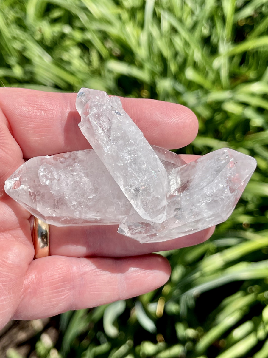 Clear Quartz Cluster For Connecting With the Universe, Amplify other