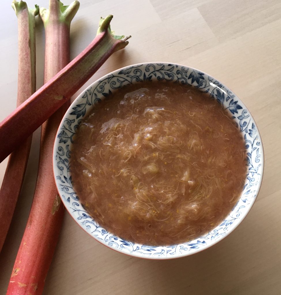 OrangeScented Rhubarb Compote A Versatile Spring Condiment New