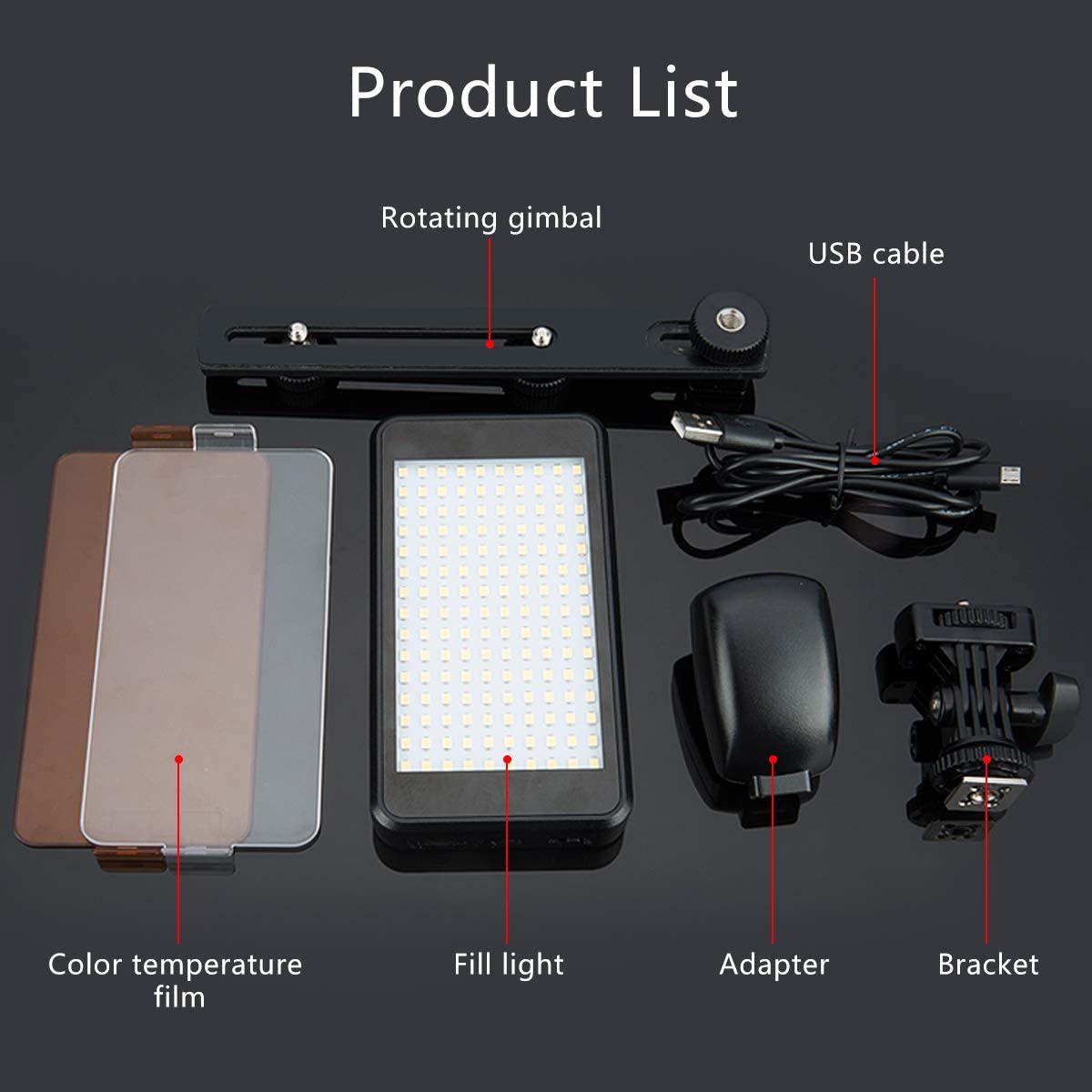 Newmowa 150 LED High Power Professional Digital Camera LED Video Light