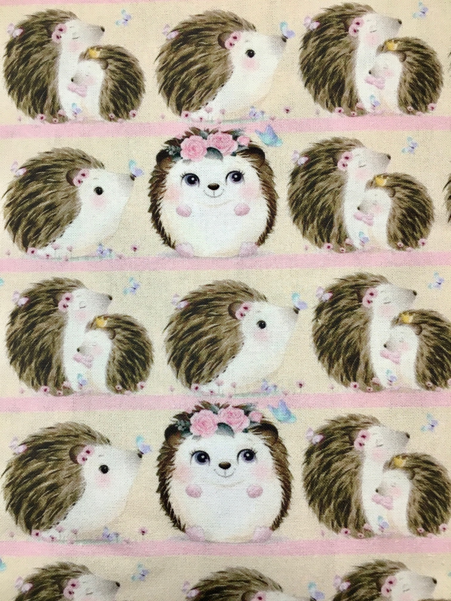 hedgehog print Fabric, Wallpaper and Home Decor Spoonflower