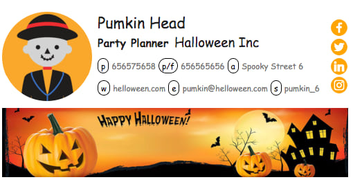 Get ready for spooky Halloween! Update your email