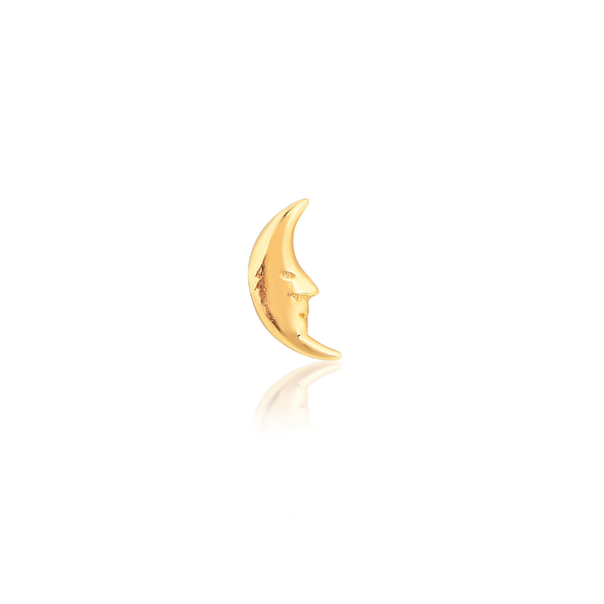 Moon Face Tooth Charm New Orleans Tooth Gems