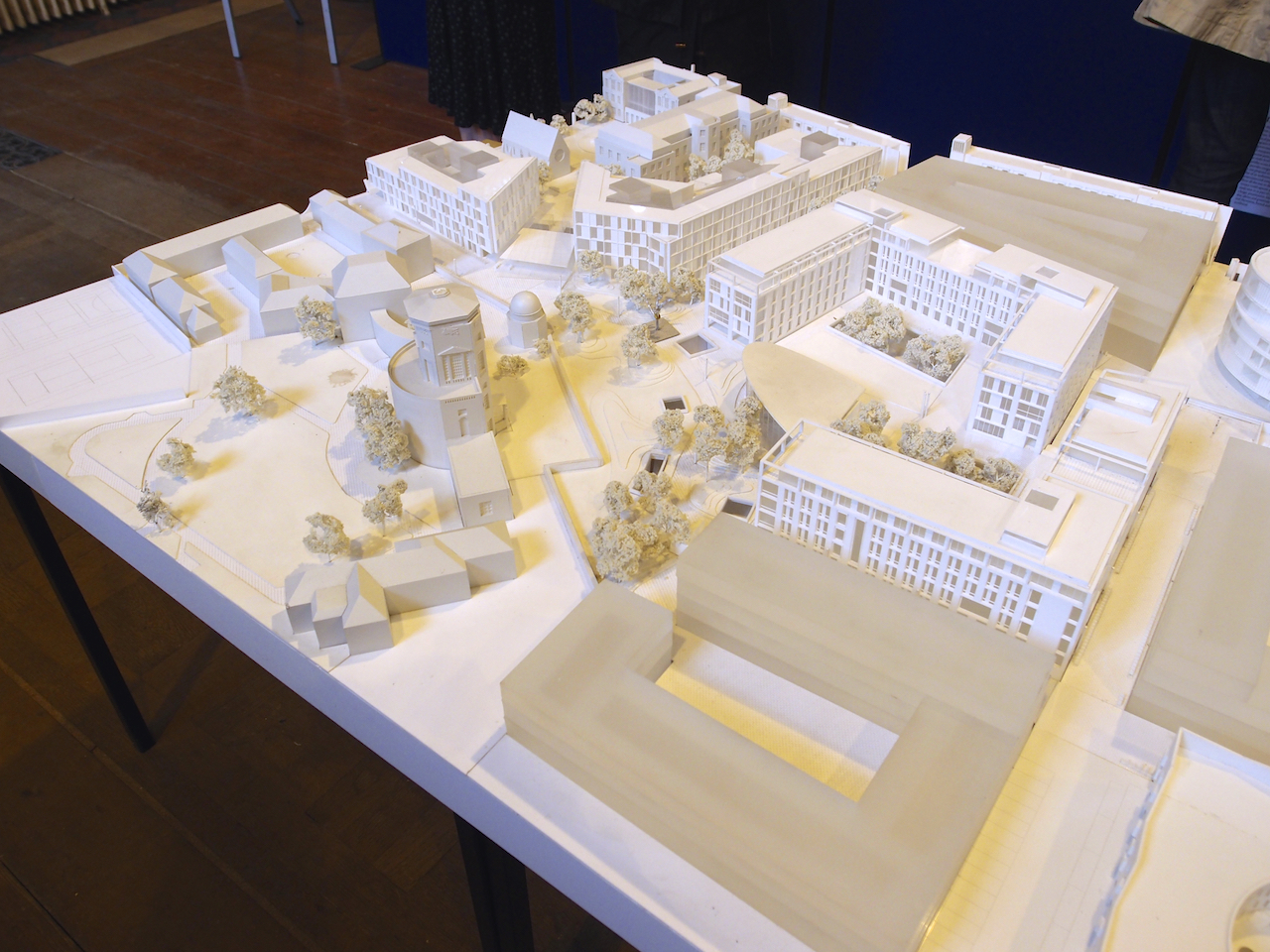Radcliffe Observatory Quarter model NEW OXFORD ARCHITECTURE