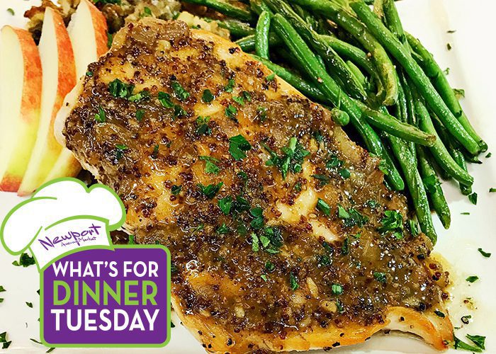 Apple Cider Mustard Chicken Newport Ave Market