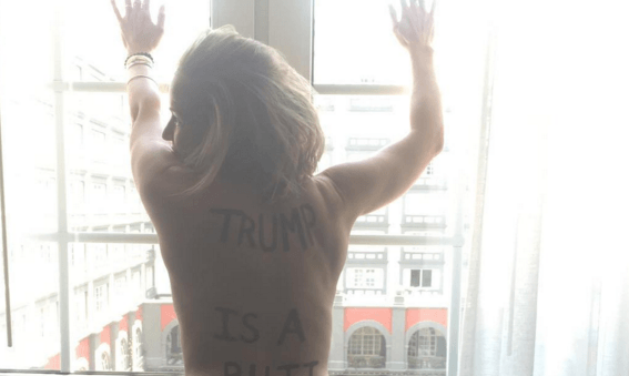 Chelsea Handler Strips Down And Disses Donald Trump ...