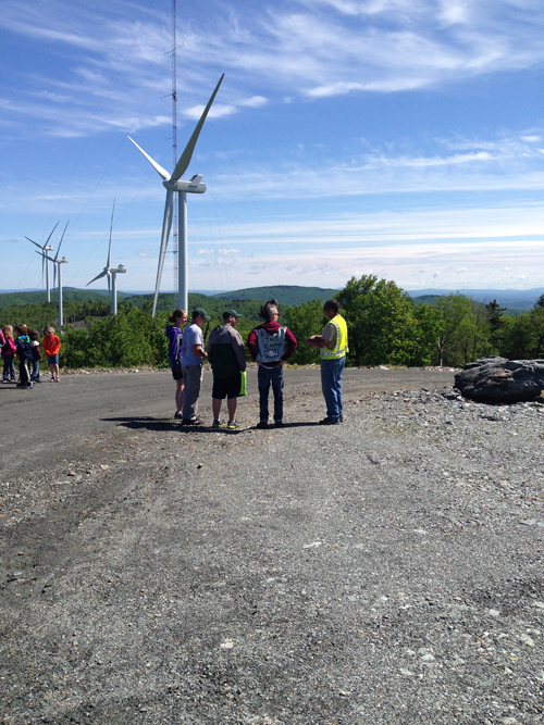 Tours underway at Kingdom Community Wind Project in Lowell Newport