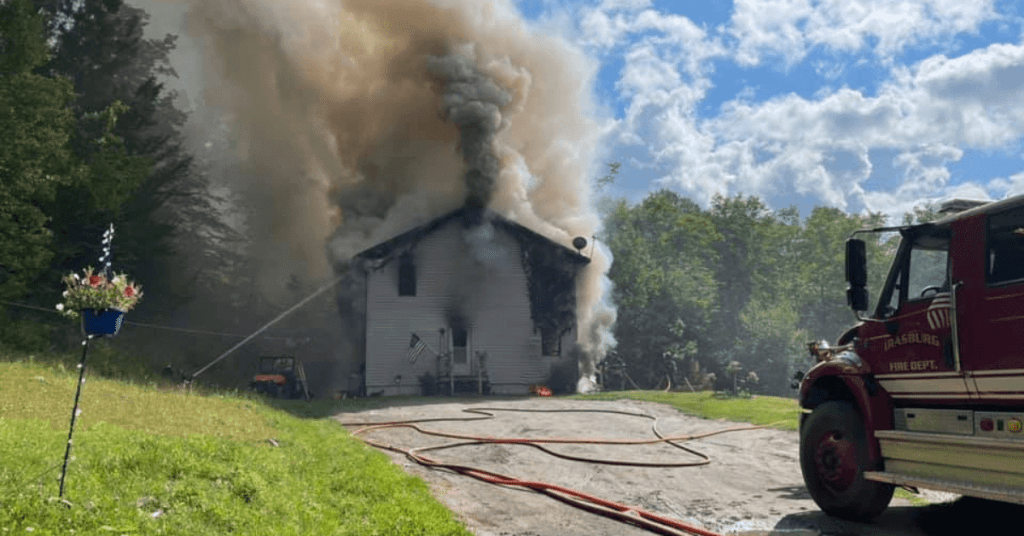 Fire in Irasburg Newport Dispatch