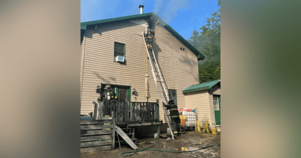 Fire in Irasburg Newport Dispatch