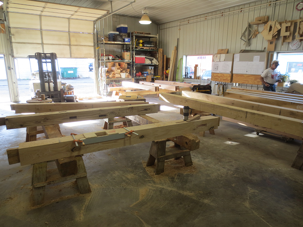 Timber Frame New Prairie ConstructionNew Prairie Construction