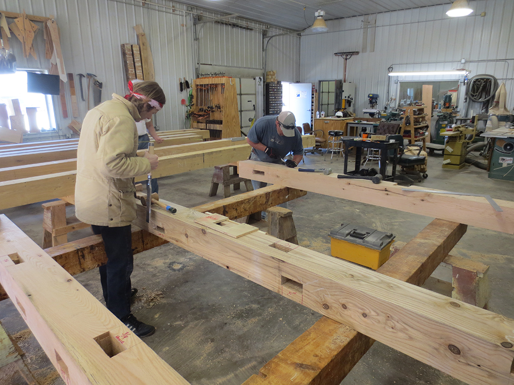 Timber Frame New Prairie ConstructionNew Prairie Construction