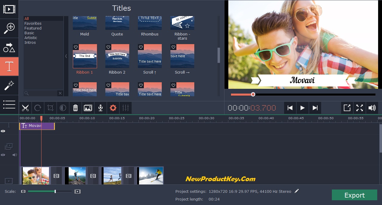 Movavi Video Editor 20.2.0 Crack + Activation Key [LATEST]