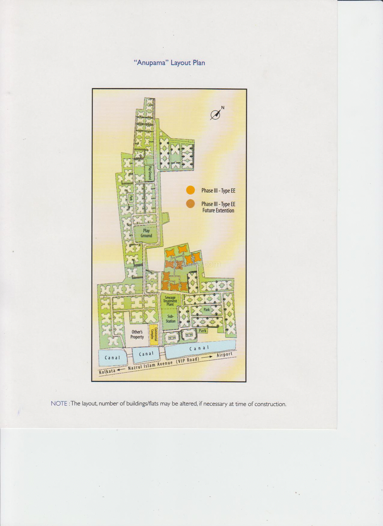 Bengal Peerless Builders Bengal Peerless Anupama Housing Complex Floor